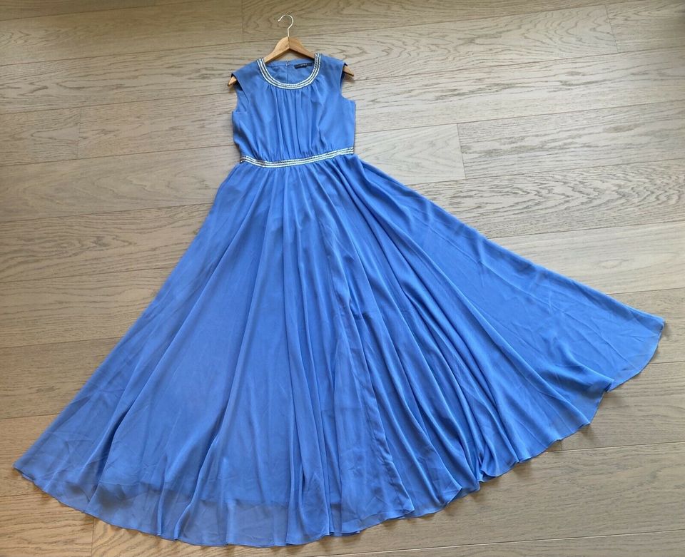 Neu:Ballkleid, Abendkleid, Esprit, Gr. 36, taubenblau, ungetragen in Vögelsen