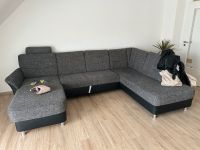 Couch grau schwarz Bayern - Amberg Vorschau