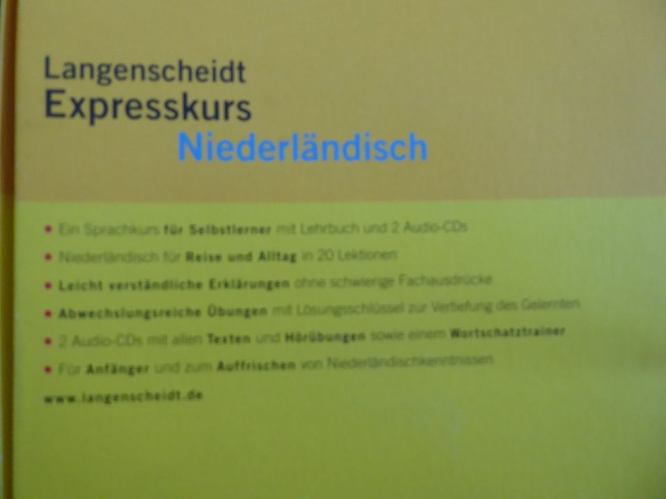 Langenscheidt Expresskurs Niederländisch für Anfänger CD Buch neu in Dortmund