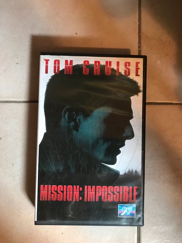 Tom Cruise Mission Impossible VHS in Hamburg