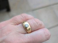 Unikat Ring mit Brilliant Goldring 18 Karat 750er Gold Gr. 57 Saarland - Püttlingen Vorschau