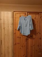 Street one Bluse Shirt Größe XL 42 hellblau Punkte  3/4 ärmelig Bayern - Waldsassen Vorschau