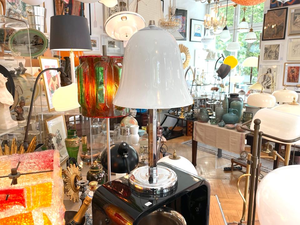 Orange Tischlampe Vintage Midcentury Alt Leuchte Kaiser Nason in Berlin