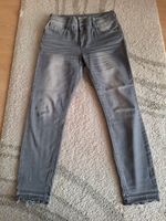 Damen-Jeans, grey stone washed, Gr. 29/M, Marke „Timezone“ Sachsen - Plauen Vorschau