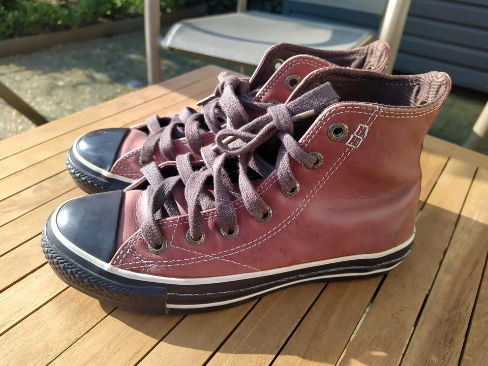 Leder Chucks All Star, von Converse Gr. 4 , 36,5 in Neustadt am Rübenberge