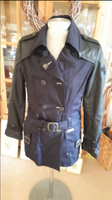 Khujo Trenchcoat halblang Gr M / passend für 40-42. Dunkelblau Bayern - Erlangen Vorschau