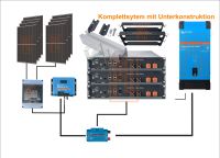 3.240Wp Offgrid- Anlage, Inselanlage, 7.2kWh Pylontech, Victron Bayern - Bubesheim Vorschau