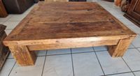 Vintage Couch Tisch Holz mit Eisenbeschlägen UNIKAT Hessen - Mühlheim am Main Vorschau