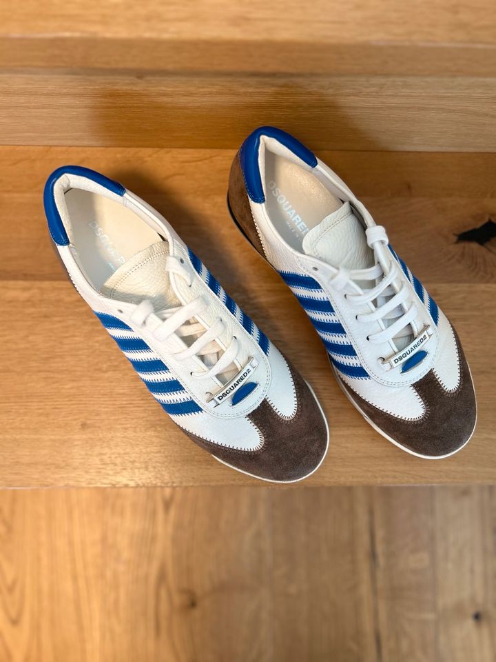 Wie neu! RETRO 2019 - Sneaker DSQUARED2, Gr. 42.5 in Straßlach-Dingharting