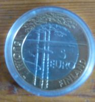 Finnland 5 Euro, 2003 Eishockey-WM gekapselt Bayern - Ringsee Vorschau