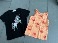 2 T-Shirts top H und M Gr. 110/116 Paket Set Einhorn Pailletten Baden-Württemberg - Aalen Vorschau