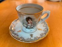 Kleine Tasse mit Untertasse PORCELAINE DE LUXE, France Rheinland-Pfalz - Veldenz Vorschau