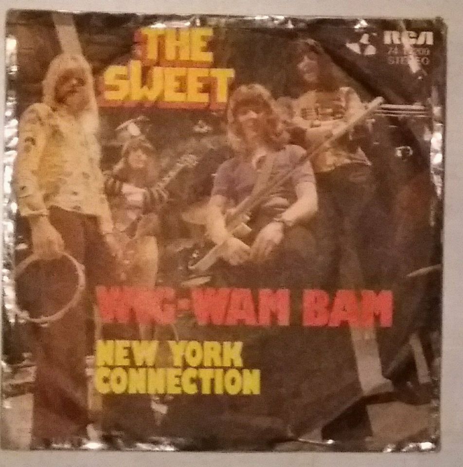 The Sweet   -   Wig-Wam Bam    (Vinyl, Single-Schallplatte) in Kirchberg i. Wald