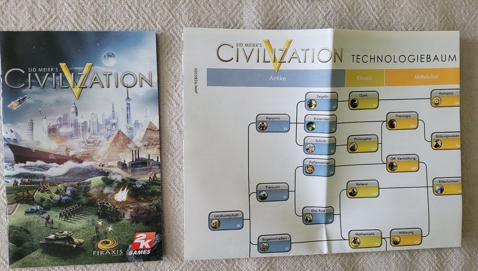 Booklets von PC Spielen - Dragon Age, Bioshock, Civilizaton in Hilden