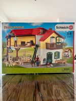 SCHLEICH Farm World 42407 Bauernhof mit Stall Tieren Niedersachsen - Wolfsburg Vorschau