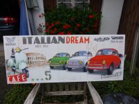 Italian Dream Keilrahmen-Bild Leinwand Fiat 500 Italien Vespa Bayern - Georgensgmünd Vorschau