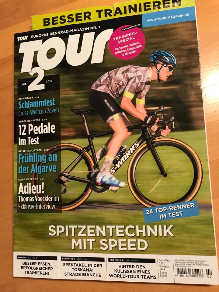 Tour - Das Rennrad-Magazin Nr. 1 Jhg. 2018 immer noch lesenswert in Frankfurt am Main