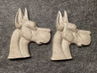 2 x Deutsche Dogge Kopf 3D Optik Guss massiv Hessen - Michelstadt Vorschau