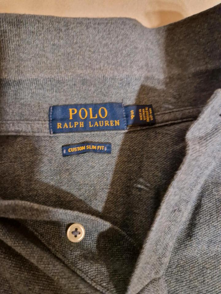 Polo Ralph Lauren, Poloshirt, Gr. SP, Custom Slim Fit, blaugrau in Nürnberg (Mittelfr)