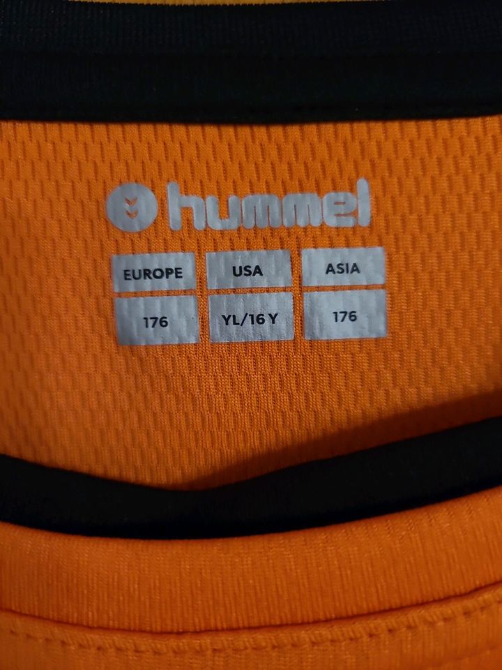 Hummel Sport T-Shirt Jungen Gr.176 orange in Gechingen