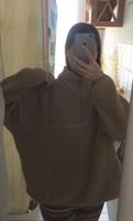 Fleece Teddyfell Lammfellimitat Pullover Shirt beige M oversized Schleswig-Holstein - Rendsburg Vorschau