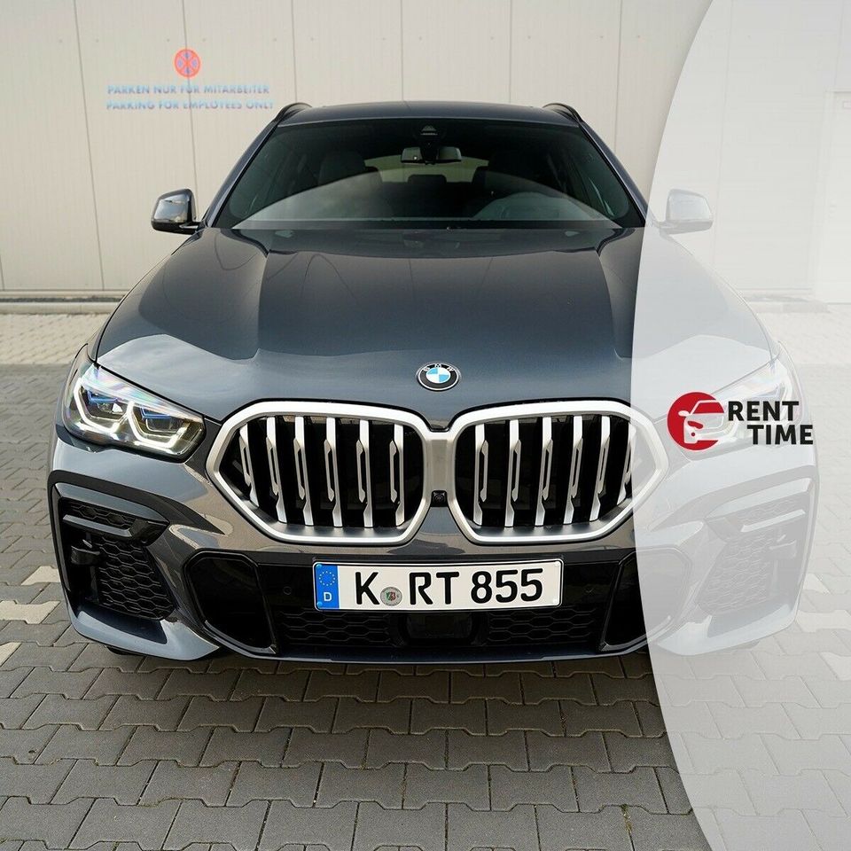 Auto mieten/ BMW X6 30d M/ SUV/ Hochzeits-/ Eventwagen/ Rent Time in Köln