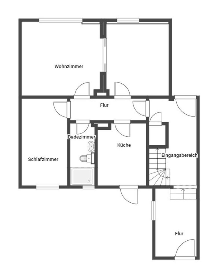 Provisionsfrei: Reihenmittelhaus mit Dachterrasse und Garten in Verden