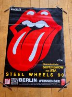 Rolling Stones Tourplakat -original-, Berlin Weißensee 1990 Wandsbek - Hamburg Tonndorf Vorschau