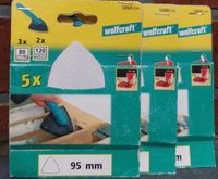 Wolfcraft 3x5 Schleifblätter Körnung 80/120 neu OVP Nordrhein-Westfalen - Neuss Vorschau