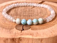 ARMBAND LARIMAR MONDSTEIN HANDMADE 925 Sterling Silber Nordrhein-Westfalen - Havixbeck Vorschau