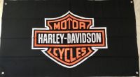 Fahne Harley Davidson Flagge Banner Clubhaus Urlaub Statement Bayern - Mönchsroth Vorschau