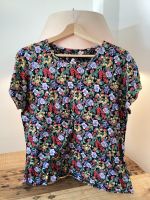 Jerseyshirt Blumen oversize 38/40 Brandenburg - Kleinmachnow Vorschau