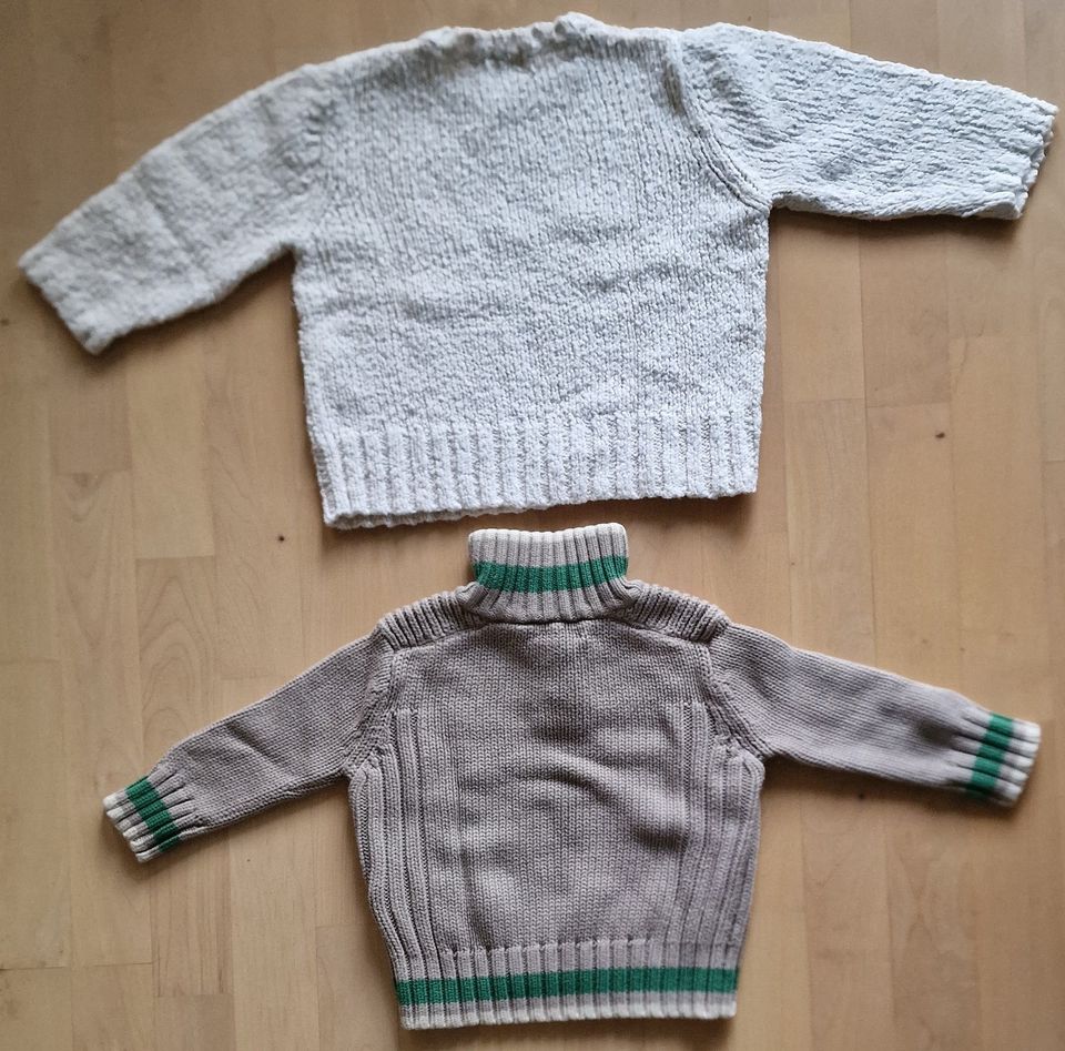 2 MEXX bzw. MINI MEXX Pullis, Jungen, Gr.92, greige / beige, TOP! in Mühldorf a.Inn