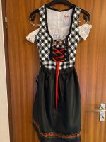 Dirndl schwarz/grau 36 inkl. Bluse S Hessen - Gedern Vorschau