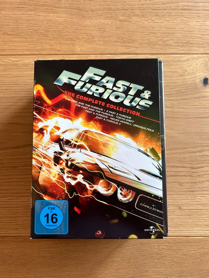 Fast & Furious DVD Sammlung in Weißenburg in Bayern