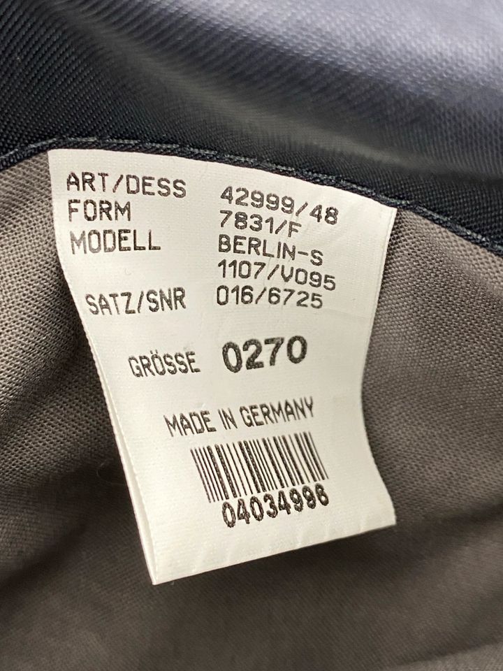 * BURBERRY BLAZER SCHURWOLLE KARIERT GR 54 GRÜN MARINEBLAU in Berlin