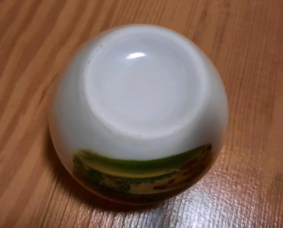 Vase MINI, Porzellan, Goldrand, Vintage, Deko, alt in Neu Wulmstorf