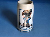 Oktoberfestkrug 1985 Sammelkrug 1 Liter Oktoberfest Bierkrug München - Thalk.Obersendl.-Forsten-Fürstenr.-Solln Vorschau