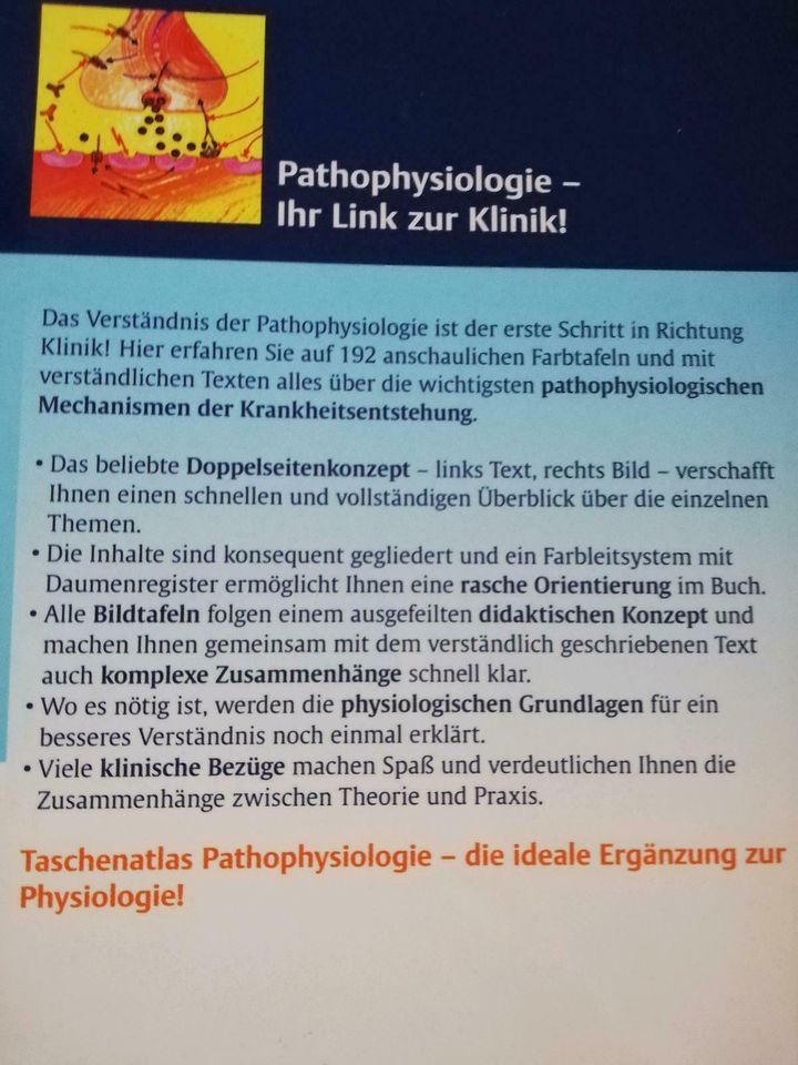 Fachbuch Taschenatlas Pathophysiologie in Ansbach