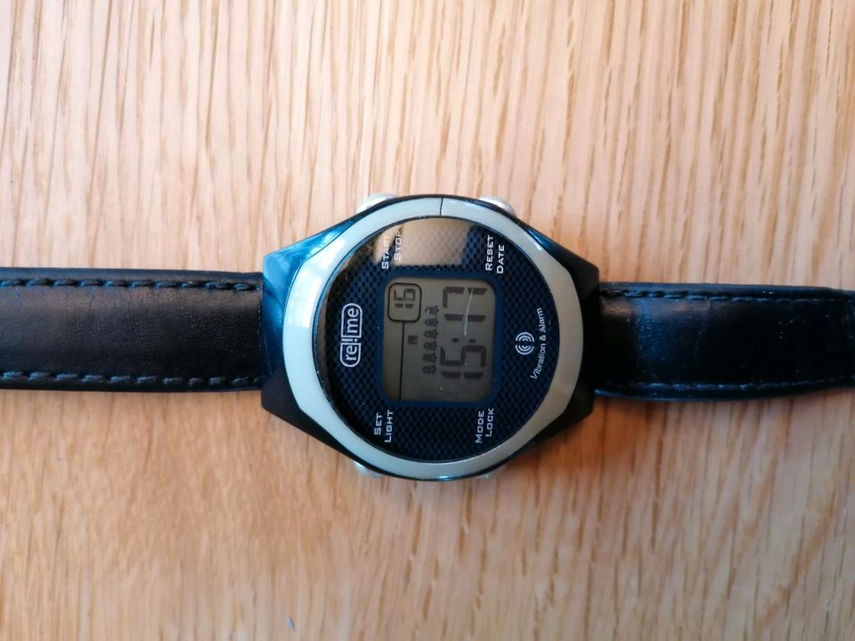 Vibrations Uhr VAU 332 für Senioren Timer Armbanduhr in Schwangau