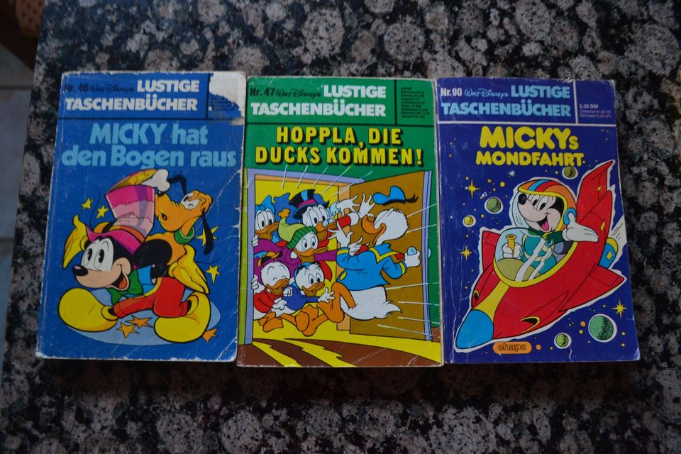 Verschiedene Walt Disneys Taschenbücher in Langweid am Lech