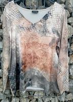 Taifun Damen Oberteil gr.44 XXL Print langarm Shirt bunt Bayern - Grafenau Vorschau