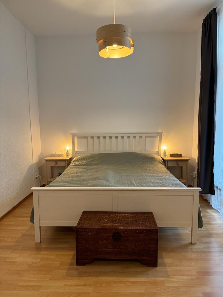 IKEA Hemnes 180x200 Bett mit  + Federholzrahmen + Matratze in Essen