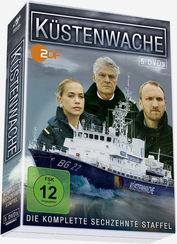 KÜSTENWACHE, STAFFEL 13-17, 29 DVDs, ca. 88,4 Stunden in Usingen