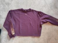 Sweatshirt Pulli Puma Crop lila M 36 38 top Thüringen - Weimar Vorschau