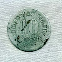 10 Pfennig Deutsches Reich 1920 Schleswig-Holstein - Kisdorf Vorschau