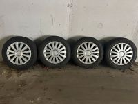 4 Winterräder 185/65R15 auf Stahlfelgen mit Radkappen RDKS Opel Bayern - Gersthofen Vorschau