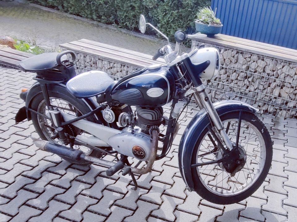 Oldtimer Motorrad Express 175cc ,TÜV neu in Lohra