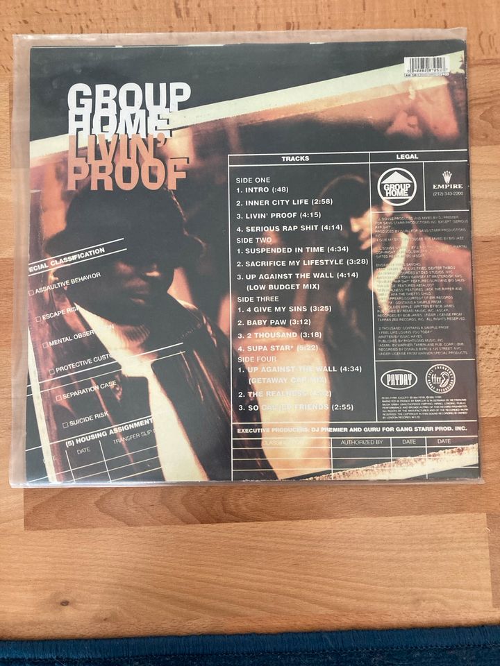 Group Home - Livin‘ Proof Vinyl DoLP 2x12“ in Bad Grönenbach