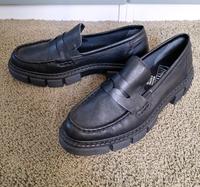 Rieker Loafer schwarz Leder Gr. 40 Brandenburg - Falkensee Vorschau